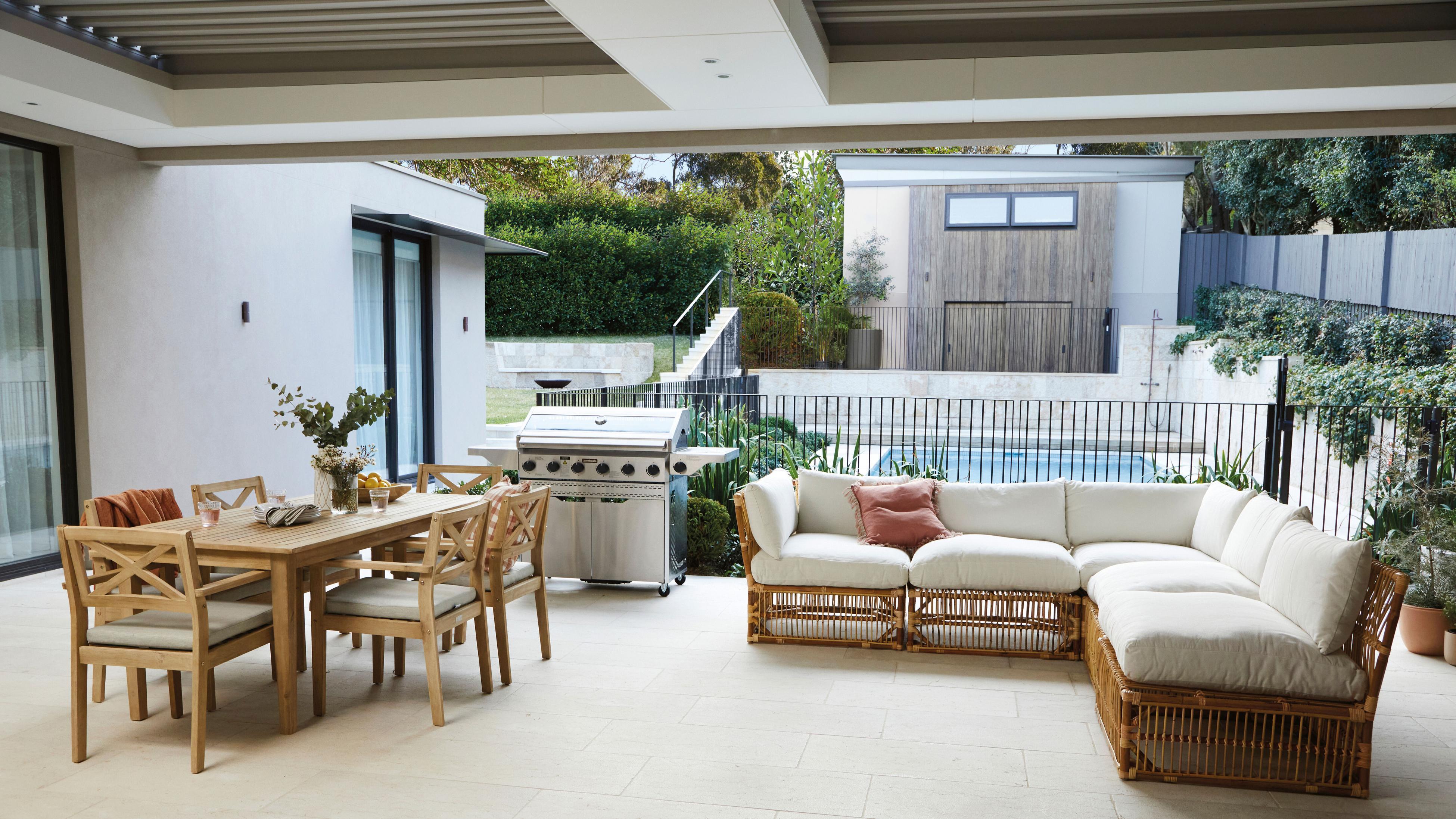 How To Mix And Match Your Outdoor Furniture Bunnings Australia