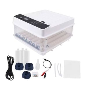 Automatic 48 Egg Incubator - Electric Digital Turning Chicken Quail Duck Hatching