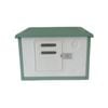 Yes4pets Medium Plastic Pet Dog Puppy Cat House Kennel Green