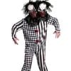 Double Headed Plus Size Mens Evil Clown Halloween Costume - Xlarge