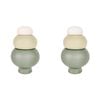2PK Urban Products Home Decor Nesting Pebble Bowls Forest 14cm
