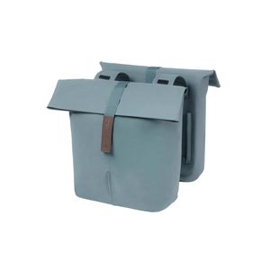Basil City Double Pannier Bag 28-32L Graphite Blue Blue