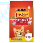 Friskies 10kg Meaty Grills Dry Cat Food