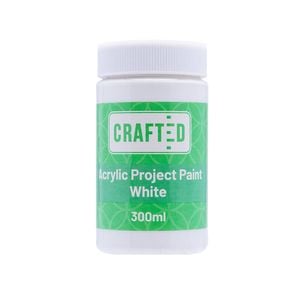 Crafted White 300ml Project Paint