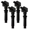 Set of 4 SWAN Ignition Coils for Jaguar F-Pace Ti4 P400e X761 X152 2017+ 2.0L Turbo