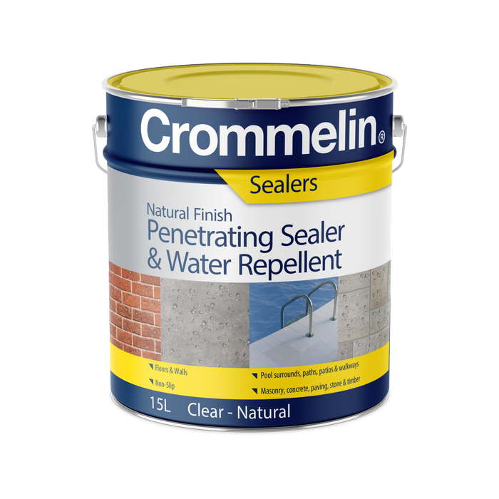 Crommelin 15L Natural Finish Penetrating Sealer And Water Repellent