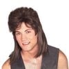 Rubie's 1980s Brown Mullet Wig for Adults – Halloween Costume Accessory, Colour, One-Size