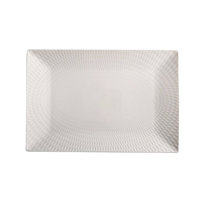 Maxwell & Williams White Basics Diamonds Platter Rectangular 36x25cm