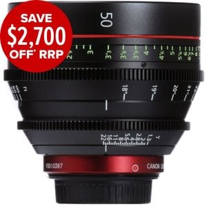 Canon Cn-e 50mm T1.3 L F Cinema Lens (ef Mount)