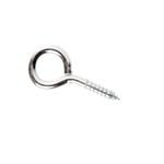 Everhang 40mm Zinc Plated Screw Eyes - 3 Pack