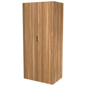 Lugna 2048 x 900 x 580mm Cove Double Hanging Double Door Storage Cabinet