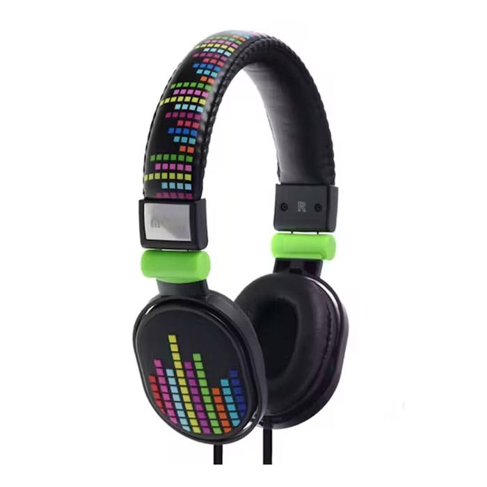 Moki Poppers On-Ear Headphones - Levels Black
