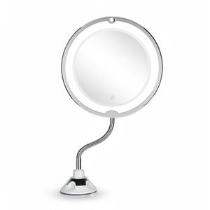 10X LED Magnifying Makeup Mirror 360° Rotation
