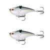2x 13 Fishing 2.5 Inch El Diablo Vibe Lipless Crank Lures - Natty Light