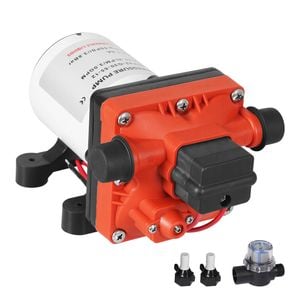Manan 12v Caravan Water Pump - Orange