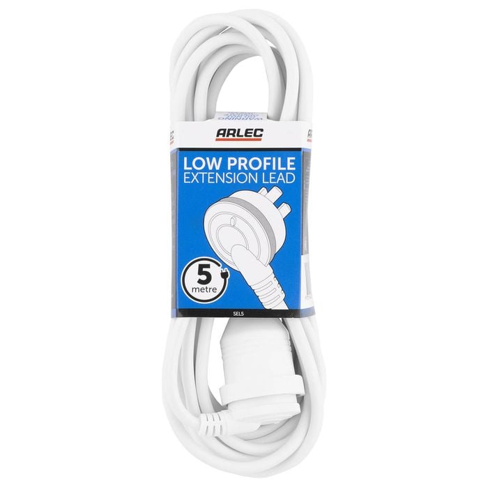 Arlec 5m Low Profile Extension Lead