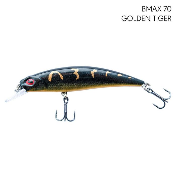 Black Magic BMAX 70mm Hard Body Fishing Lure Golden Tiger