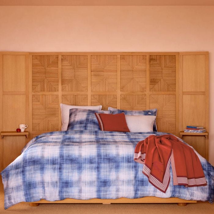 Lacoste L Denim Queen Size Quilt Cover 100% Cotton Sateen 210x210cm