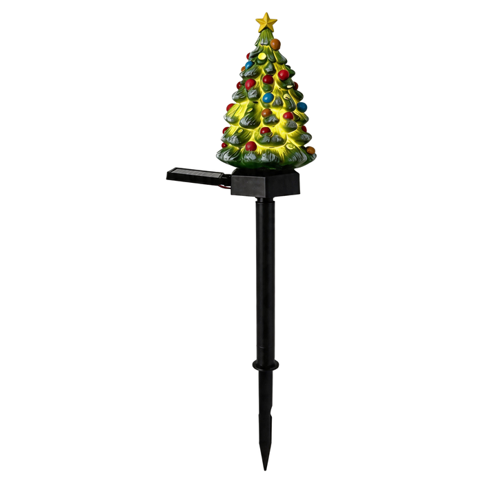 Galah Festive Christmas Tree Solar Stake Light