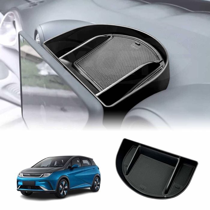 Dash Center Console Organizer for  BYD Dolphin 2023-2024 Dashboard Storage Box Phone Stand