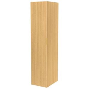 Lugna 2048 x 450 x 580mm Sand 5 Shelf Left Hinged Door Storage Cabinet
