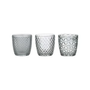 Ladelle Twinkle 3 Pack of Jadeite Tealights