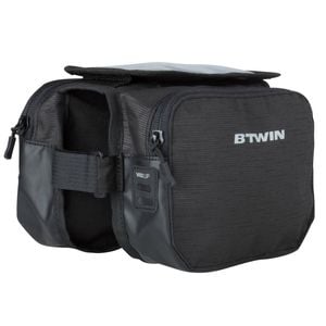 Decathlon | 520 Double 2l Bike Frame Bag - Black - One Size