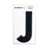 Sandleford 85mm Black Cut Out Self Adhesive House Letter J