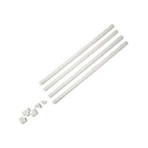Wiremold CordMate III 16ft White Cord Management Kit