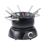Davis & Waddell Electric Fondue 11pcs Set Matte Black 29x29x22cm