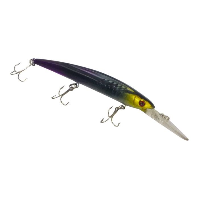 Finesse Flash Minnow, Black Gold, 150mm