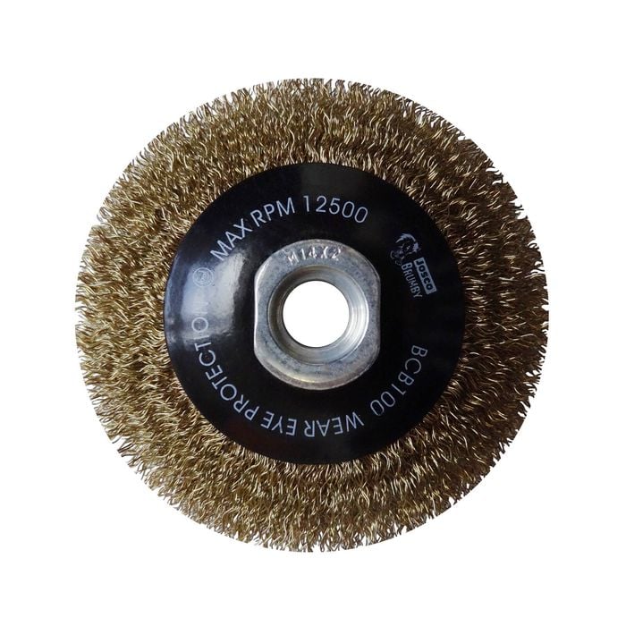 Josco 100mm Crimped Bevel Brush