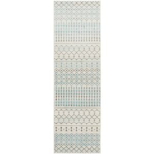 The Rug Connection Sense 260 Silver 400x80cm - Large Runner Transitional Pet Friendly Indoor Rug