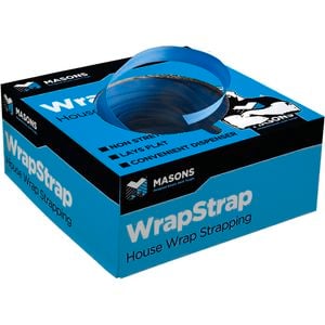 Masons 25mm x 250m Blue Wrap Strap