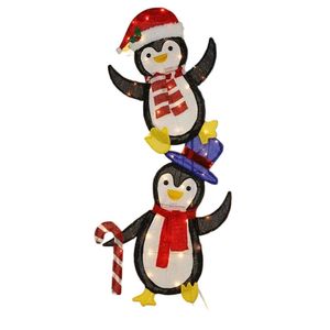 Lifebay Christmas Penguin Light Decorations (2pcs)