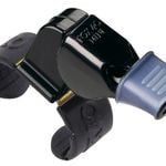 Fox 40 Classic Mini CMG Whistle Outdoor Safety Sports Referee Football  Black