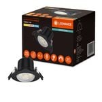 Ledvance Downlight Gimble LED 70mm Black Tri-Colour 5W