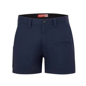 Hard Yakka Navy 3056 Slim Fit Stretch Canvas Short - Size 107R