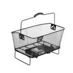 500 Universal Rear Bike Basket (13L) - Black