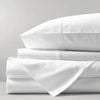 CottonMore 100% Bamboo Luxury Silk Feel Soft Sheet set White - Queen