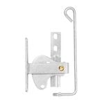 Pinnacle Galvanised D Pattern Dual Opening Gate Latch