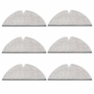 Hygieia Mop Pads for Dreame D20 Pro Plus Robot Vacuum – 6 Pack