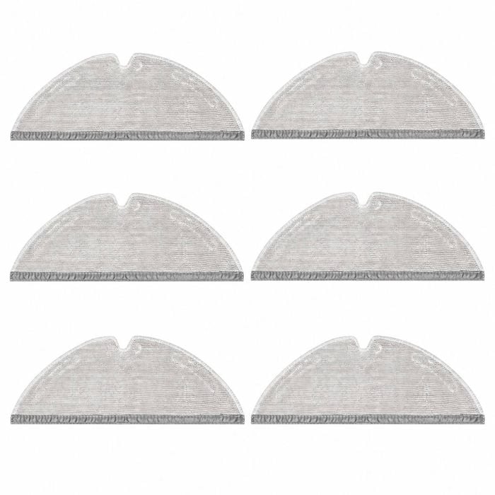 Hygieia Mop Pads for Dreame D20 Pro Plus Robot Vacuum – 6 Pack