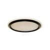 Vencha Duke 32w Tri-Colour LED Oyster Light - Black