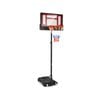 Costway Portable Basketball Stand System Height Adjustable Teenager Outdoor W/ring Hoop Net & Wheels
