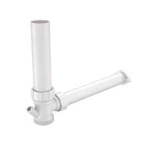 Caroma 50mm Garbage Disposal Trap Adaptor With Dishwasher Connection