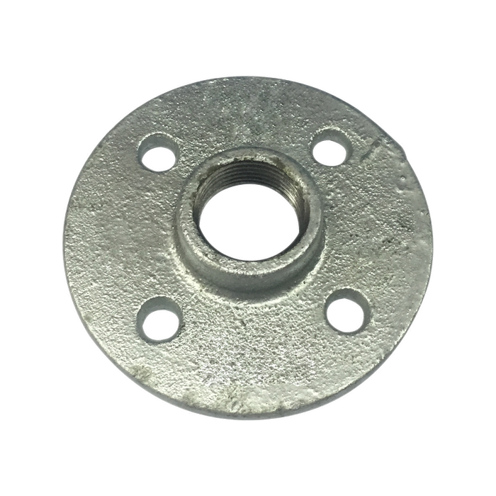 Brasshards Galvanised Round Flange With 20mm Drill Mall
