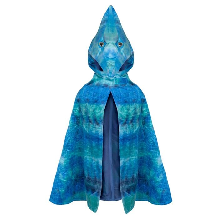 Great Pretenders Size 4-5 Pterodactyl Hooded Cape Animal Costume Kids 3y+