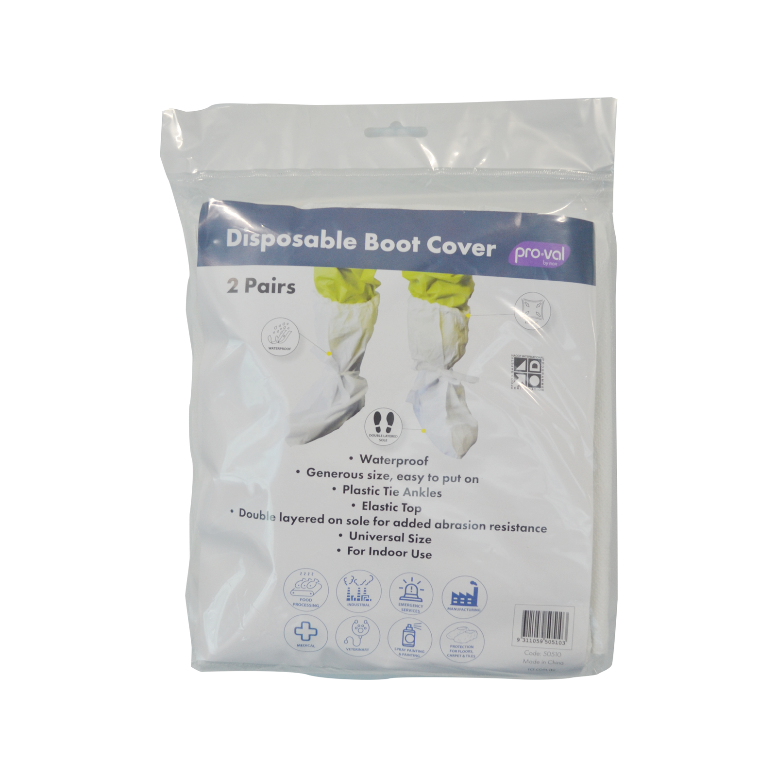 ProVal Disposable Boot Cover 2 Pairs Bunnings New Zealand