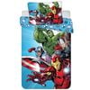 Marvel Avengers Team Cotton Quilt Cover Set - Toddler Bed Size